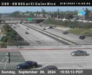 SB 805 at El Cajon Blvd (On Ramp)