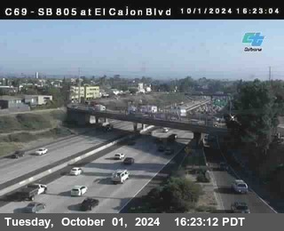 SB 805 at El Cajon Blvd (On Ramp)