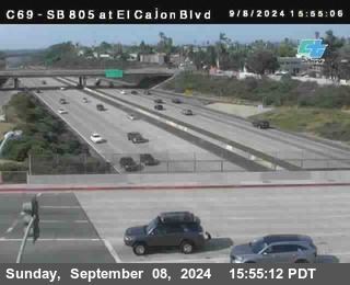 SB 805 at El Cajon Blvd (On Ramp)