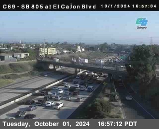 SB 805 at El Cajon Blvd (On Ramp)