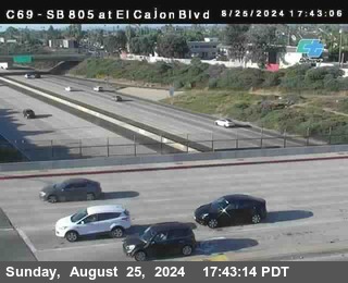 SB 805 at El Cajon Blvd (On Ramp)