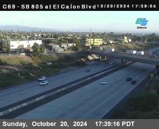 SB 805 at El Cajon Blvd (On Ramp)