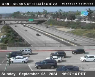 SB 805 at El Cajon Blvd (On Ramp)