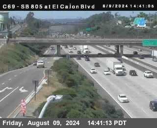 SB 805 at El Cajon Blvd (On Ramp)