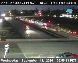 SB 805 at El Cajon Blvd (On Ramp)