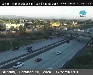 SB 805 at El Cajon Blvd (On Ramp)