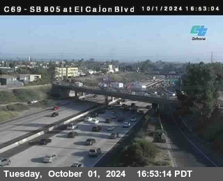 SB 805 at El Cajon Blvd (On Ramp)