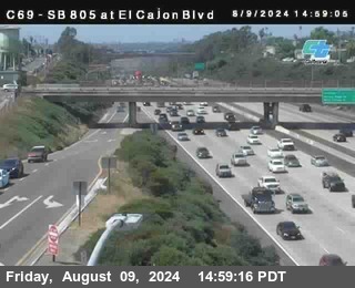 SB 805 at El Cajon Blvd (On Ramp)