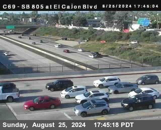 SB 805 at El Cajon Blvd (On Ramp)