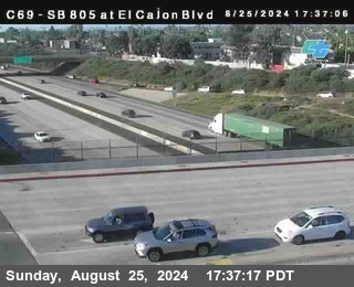 SB 805 at El Cajon Blvd (On Ramp)