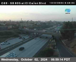 SB 805 at El Cajon Blvd (On Ramp)