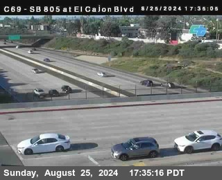 SB 805 at El Cajon Blvd (On Ramp)