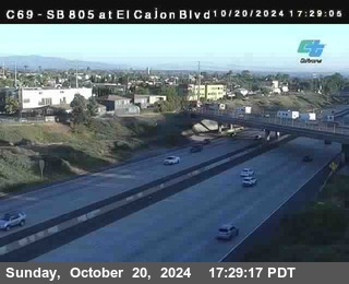 SB 805 at El Cajon Blvd (On Ramp)