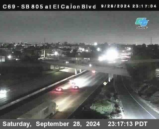 SB 805 at El Cajon Blvd (On Ramp)