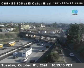 SB 805 at El Cajon Blvd (On Ramp)