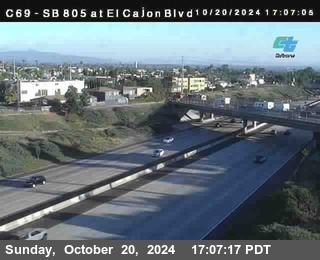 SB 805 at El Cajon Blvd (On Ramp)