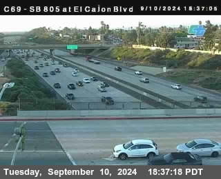 SB 805 at El Cajon Blvd (On Ramp)