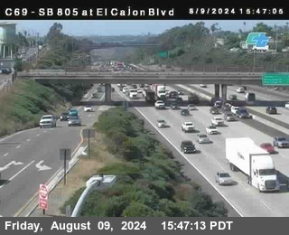 SB 805 at El Cajon Blvd (On Ramp)