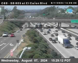 SB 805 at El Cajon Blvd (On Ramp)