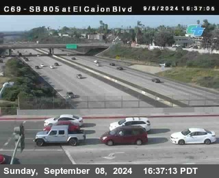 SB 805 at El Cajon Blvd (On Ramp)