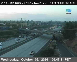 SB 805 at El Cajon Blvd (On Ramp)