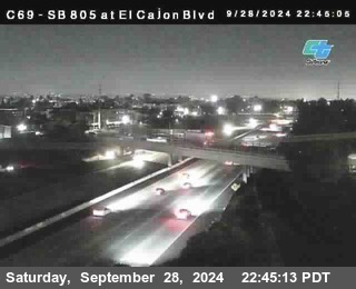 SB 805 at El Cajon Blvd (On Ramp)