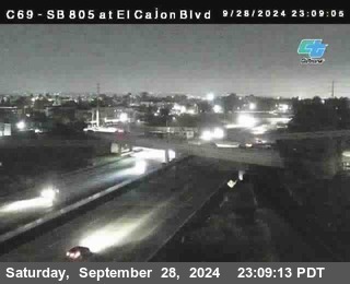 SB 805 at El Cajon Blvd (On Ramp)