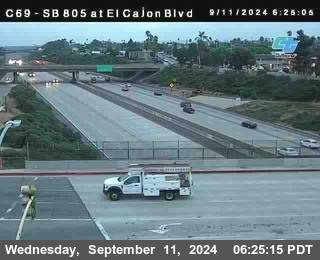 SB 805 at El Cajon Blvd (On Ramp)