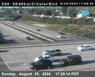 SB 805 at El Cajon Blvd (On Ramp)