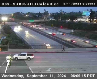 SB 805 at El Cajon Blvd (On Ramp)