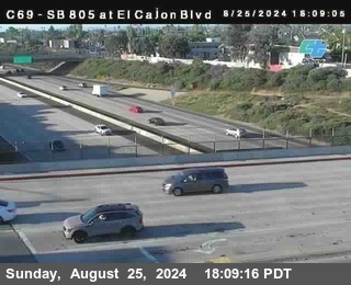 SB 805 at El Cajon Blvd (On Ramp)