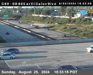 SB 805 at El Cajon Blvd (On Ramp)