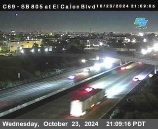 SB 805 at El Cajon Blvd (On Ramp)