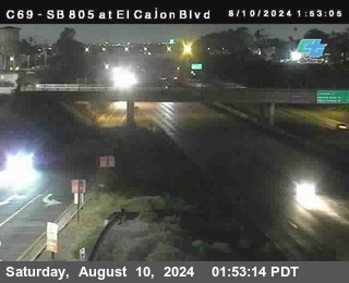 SB 805 at El Cajon Blvd (On Ramp)