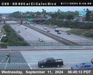 SB 805 at El Cajon Blvd (On Ramp)