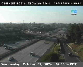 SB 805 at El Cajon Blvd (On Ramp)