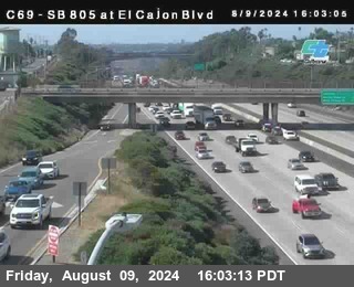 SB 805 at El Cajon Blvd (On Ramp)