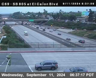 SB 805 at El Cajon Blvd (On Ramp)