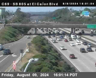 SB 805 at El Cajon Blvd (On Ramp)