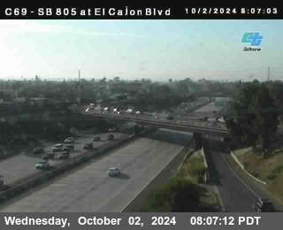 SB 805 at El Cajon Blvd (On Ramp)