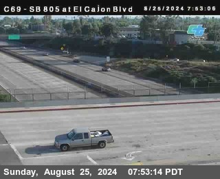 SB 805 at El Cajon Blvd (On Ramp)