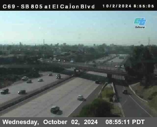 SB 805 at El Cajon Blvd (On Ramp)