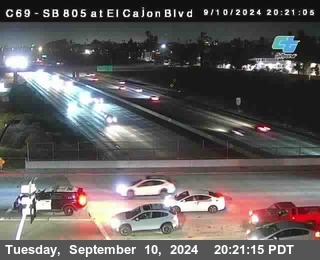 SB 805 at El Cajon Blvd (On Ramp)