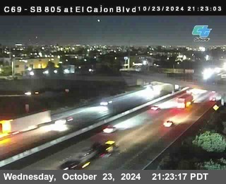 SB 805 at El Cajon Blvd (On Ramp)