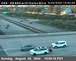 SB 805 at El Cajon Blvd (On Ramp)