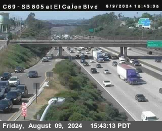 SB 805 at El Cajon Blvd (On Ramp)