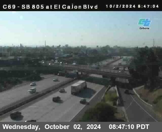 SB 805 at El Cajon Blvd (On Ramp)