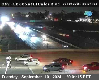 SB 805 at El Cajon Blvd (On Ramp)