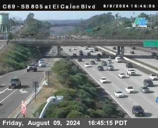 SB 805 at El Cajon Blvd (On Ramp)