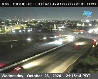 SB 805 at El Cajon Blvd (On Ramp)